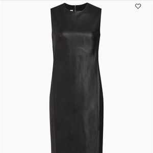 Spanx faux leather dress